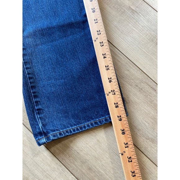 American Eagle Outfitters Original Straight Denim Jeans Mens 30 x 29 Dark Wash - Picture 4 of 7